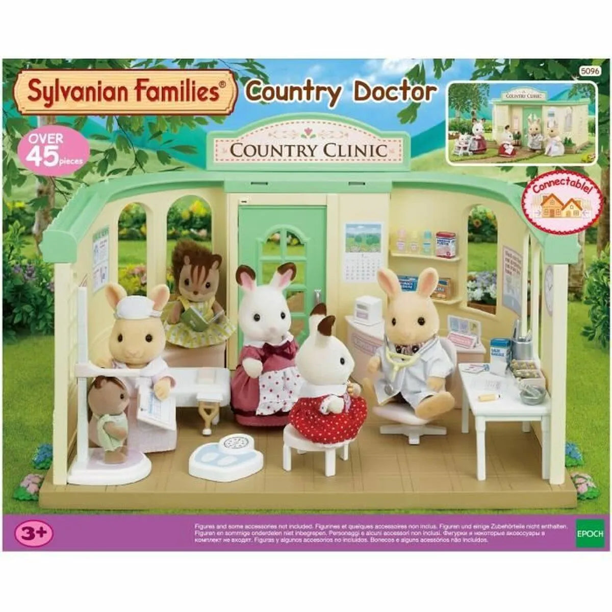 Herná Sada Sylvanian Families Lekárska Prax - Hračky a Hry Bábiky Postavičky