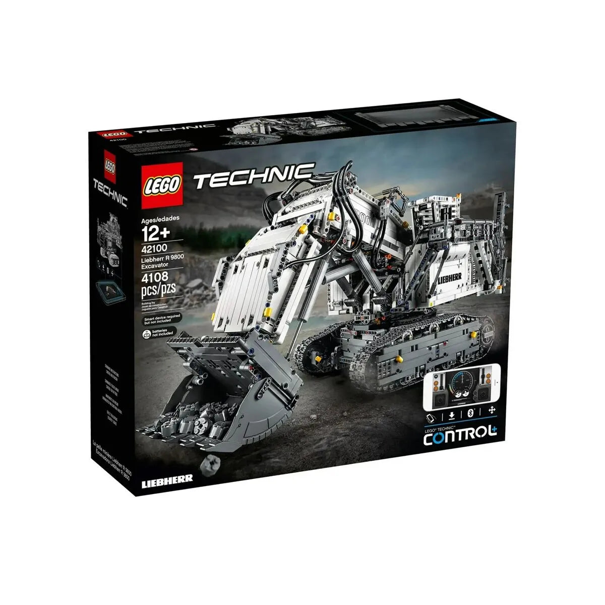 Herná Súprava Lego Technic: Liebherr R9800 Bager 42100 4108 Kusov 27 x 39 65 Cm