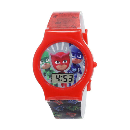 Hodinky pre Najmenšie Deti Cartoon Pj Masks - Clamshell (ø 32 Mm) 33 - Chlapec