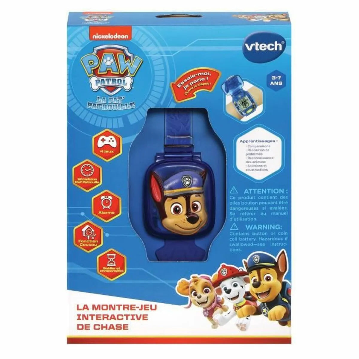 Hodinky pre Najmenšie Deti Vtech Paw Patrol - Dieťa Hračky v Ranom Detstve