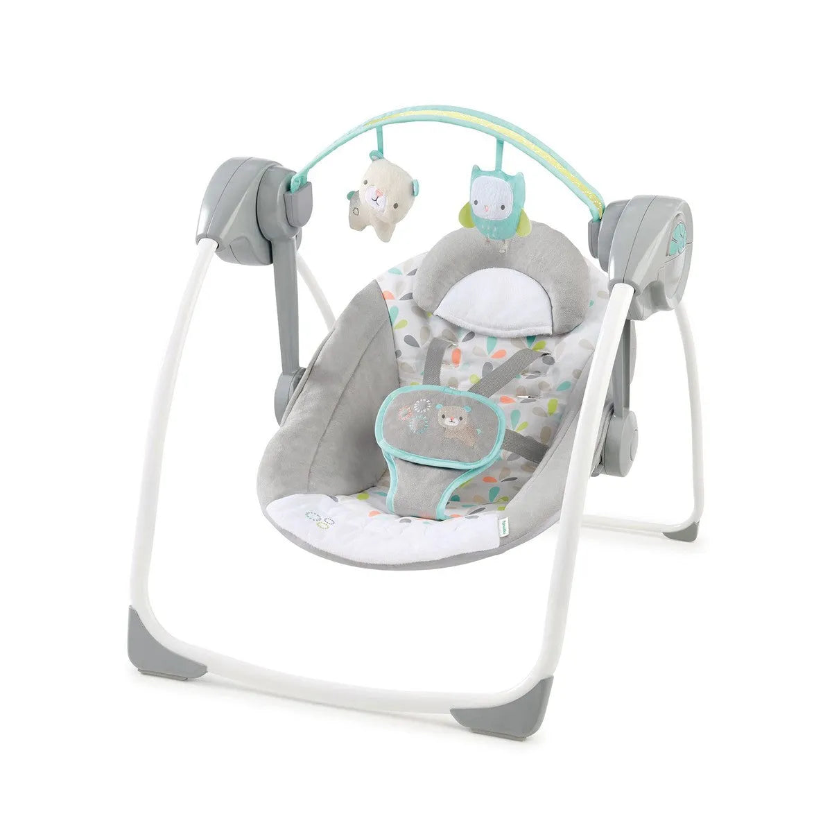 Hojdacie Kreslo Ingenuity Comfort 2 Go ™ Compact Swing Fanciful Forest - Dieťa činnosť a Zábava