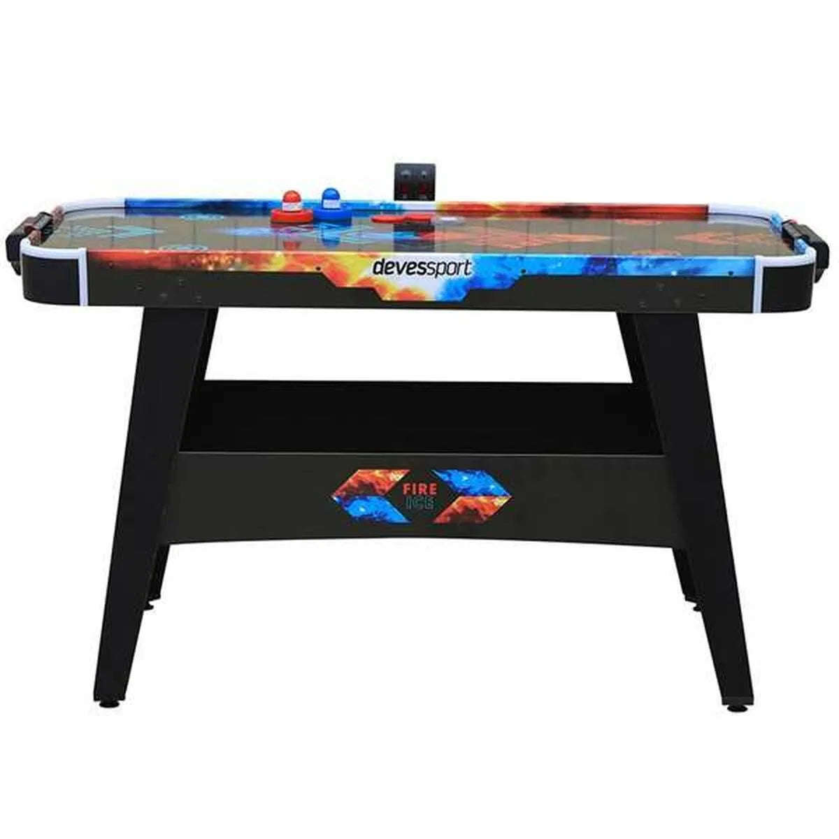 Hokejový Stôl Fire & Ice Led Svetlá 146 x 71 82 Cm - Hračky a Hry Súpravy Doplnky - Bb