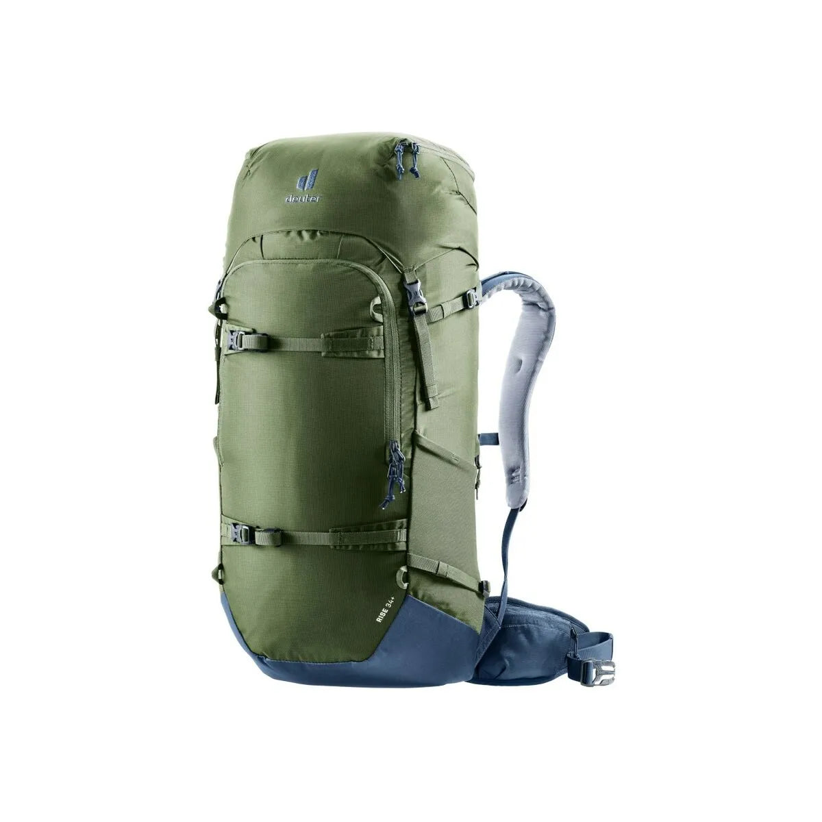 Horský Batoh Deuter Rise 34 + Modrá Khaki - Batožina Ruksaky