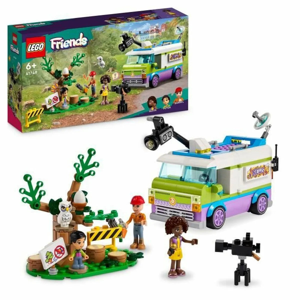 Hracia Sada Dopravných Prostriedkov Lego 41749 - Hračky a Hry Bábiky Postavičky