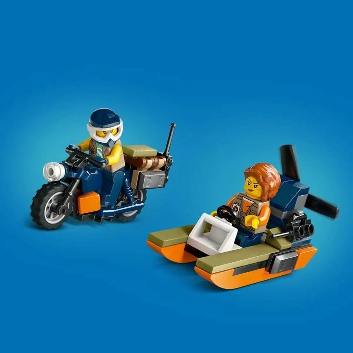 Hracia Sada Dopravných Prostriedkov Lego 60437 Džungle - Hračky a Hry Bábiky Postavičky