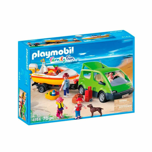 Hracia Sada Dopravných Prostriedkov Playmobil Family Fun 76 Kusy - Hračky a Hry Bábiky Postavičky