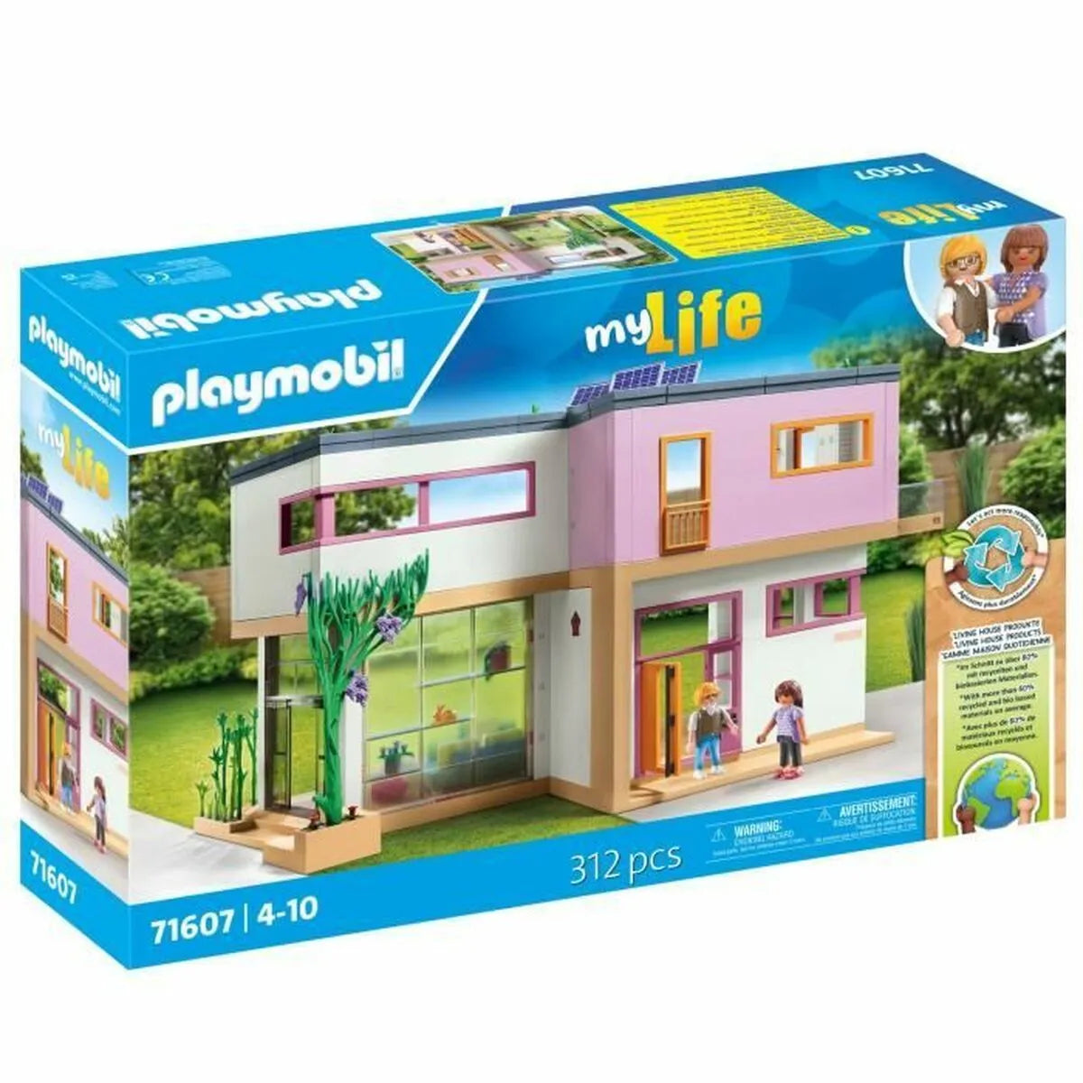 Hracia Sada Playmobil môj život 71607 Architektov Dom 326 Kusov - Hračky a Hry Bábiky Postavičky