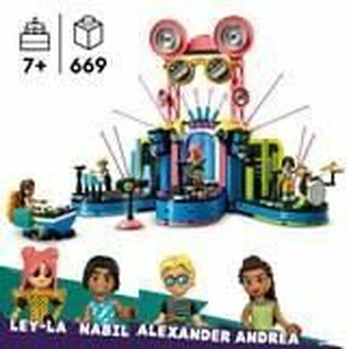 Hracia Súprava Lego 42616 Priatelia Hudobné Mesto Heartlake - Hračky a Hry