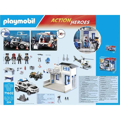 Hracia Súprava Playmobil 71602 Policajt - Hračky a Hry Bábiky Postavičky