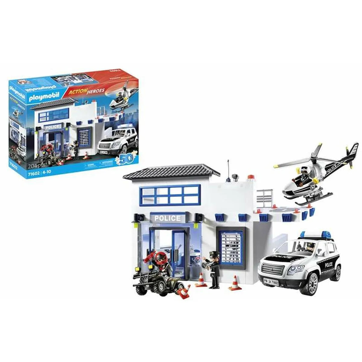 Hracia Súprava Playmobil 71602 Policajt - Hračky a Hry Bábiky Postavičky