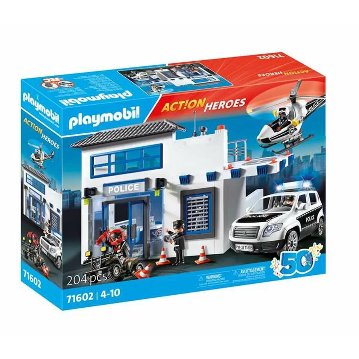 Hracia Súprava Playmobil 71602 Policajt - Hračky a Hry Bábiky Postavičky