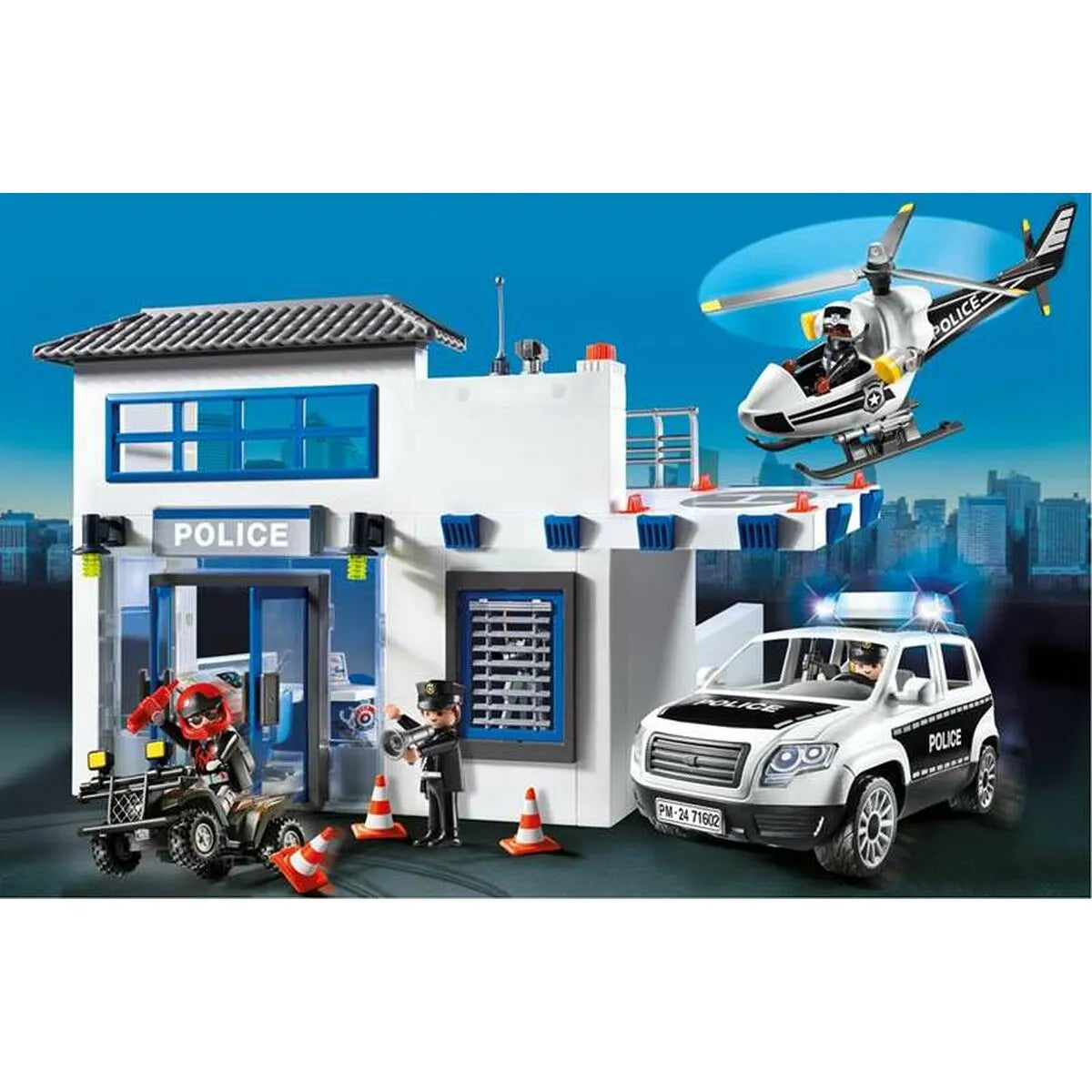 Hracia Súprava Playmobil 71602 Policajt - Hračky a Hry Bábiky Postavičky