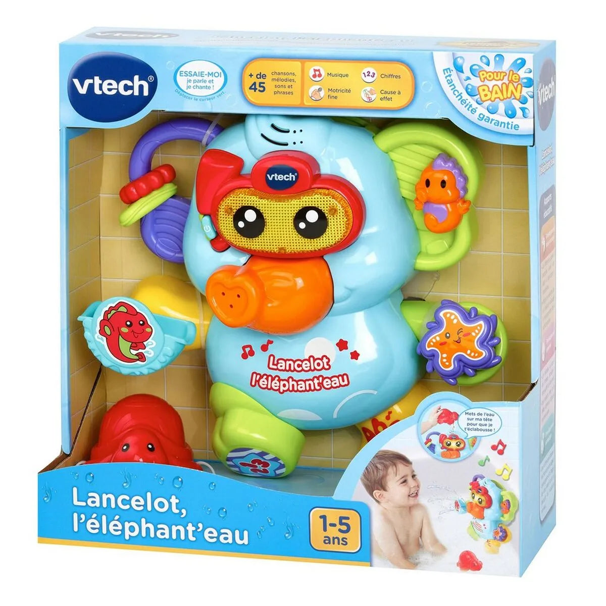 Hračka pre Bábätko Vtech Baby Lancelot The Elephant’eau - Domácnosť a Kuchyňa Kúpeľňa