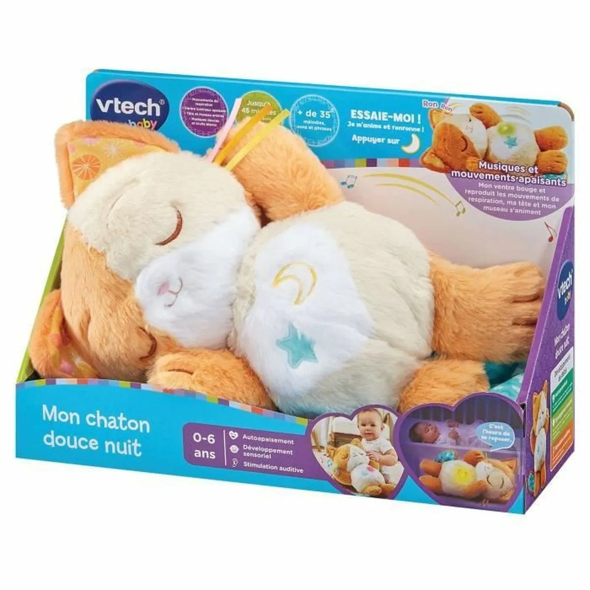 Hudobná Hračka Vtech Baby my Kitten Sweet Night - Hračky pre Bábätká