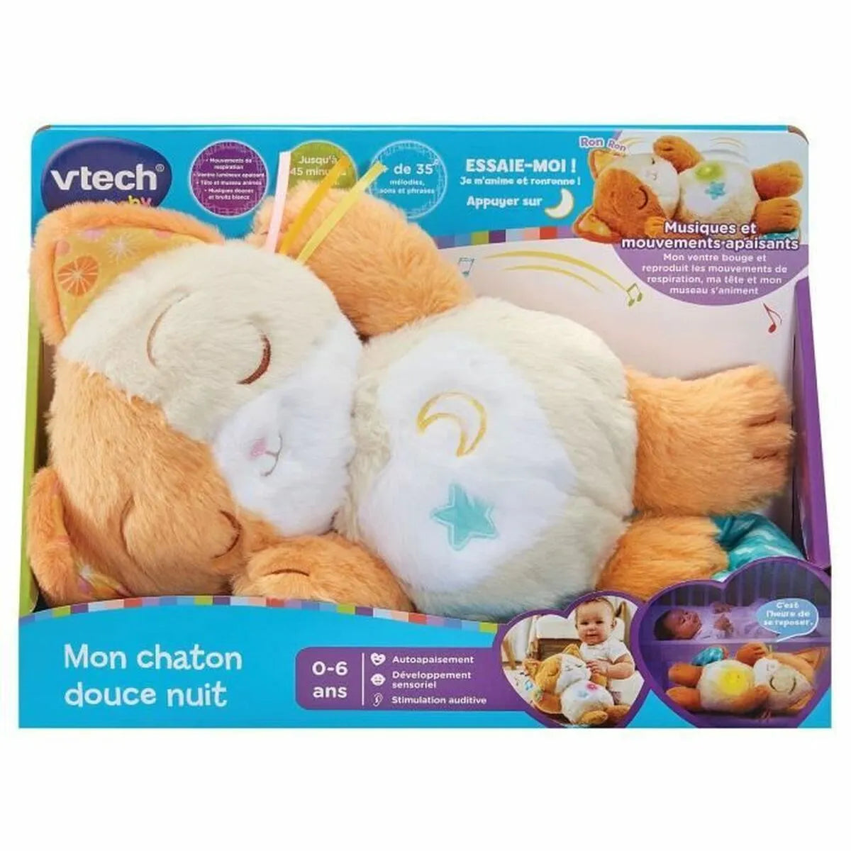 Hudobná Hračka Vtech Baby my Kitten Sweet Night - Hračky pre Bábätká