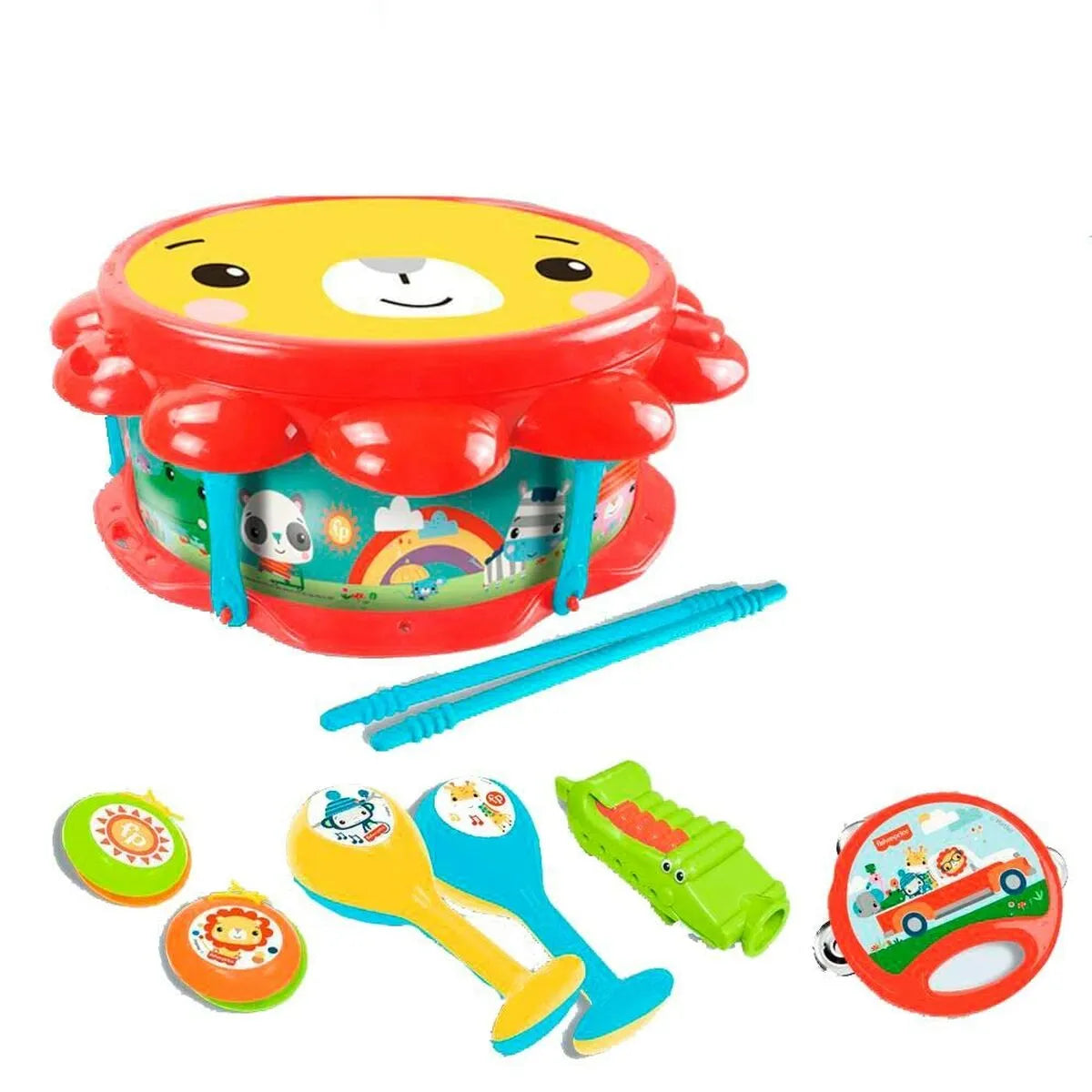 Hudobná Súprava Fisher Price Zvierat - Hračky a Hry Hudobné Nástroje pre Deti