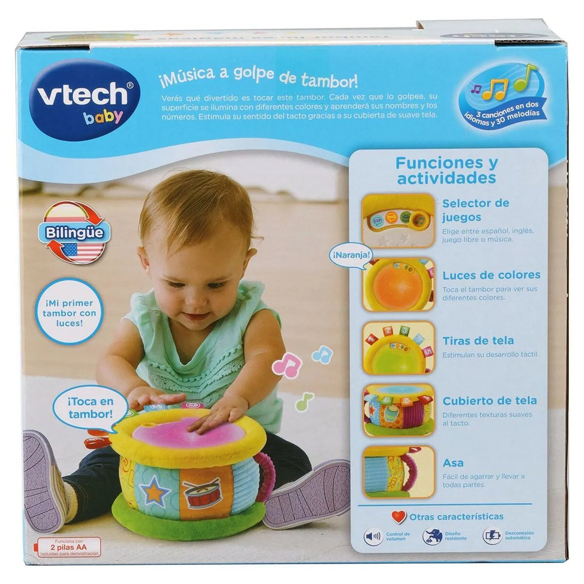 Interaktívna Hračka Vtech Baby Bubon - Dieťa Hračky v Ranom Detstve