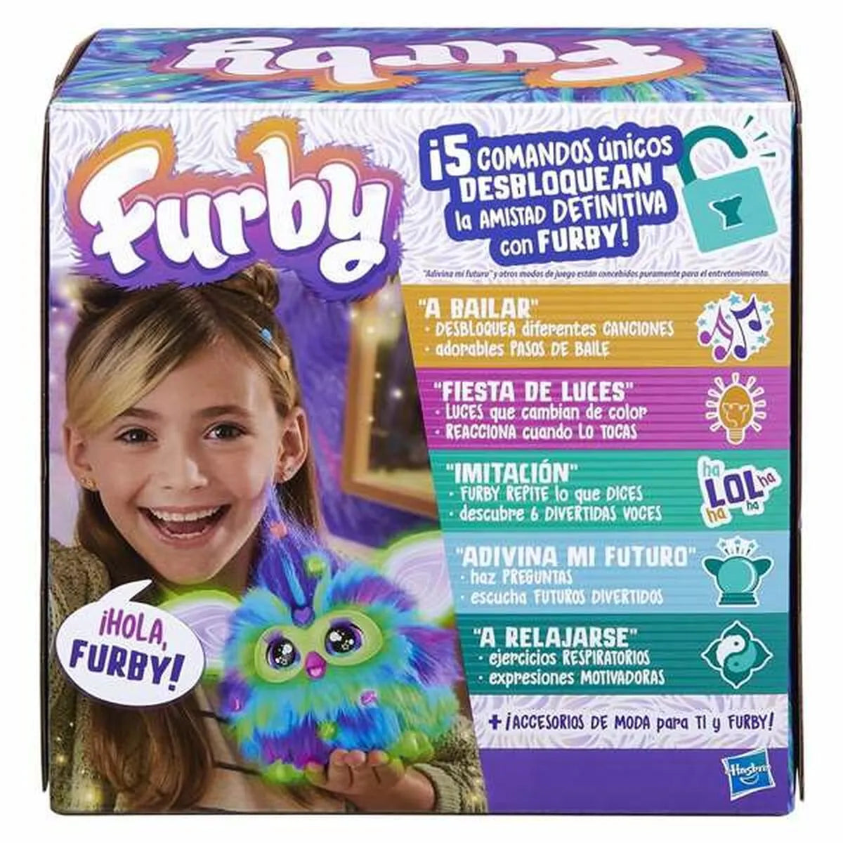 Interaktívny Maskot Hasbro Furby Aurora Furbealis 13 x 23 Cm - Hracie Sady