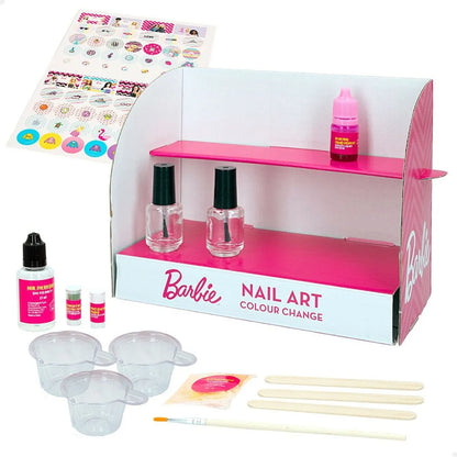 Kit to Create Makeup Barbie Studio Color Change Lak na Nechty 15 Kusy - Hračky a Hry Kostýmy Príslušenstvo