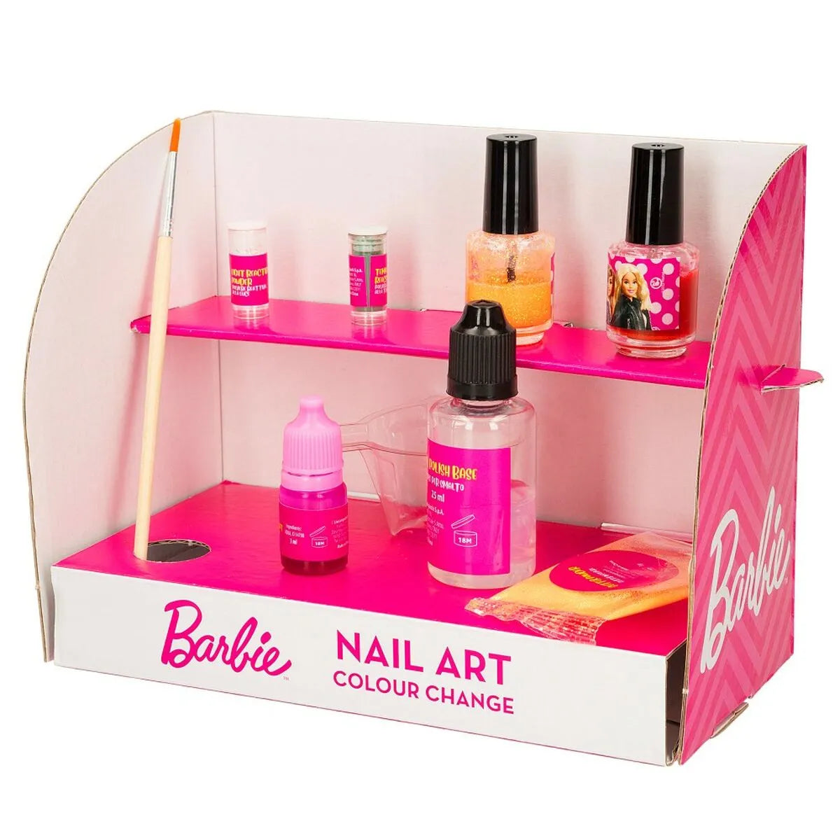 Kit to Create Makeup Barbie Studio Color Change Lak na Nechty 15 Kusy - Hračky a Hry Kostýmy Príslušenstvo