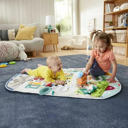 Koberec na Hranie Fisher Price Plastické - Dieťa činnosť a Zábava