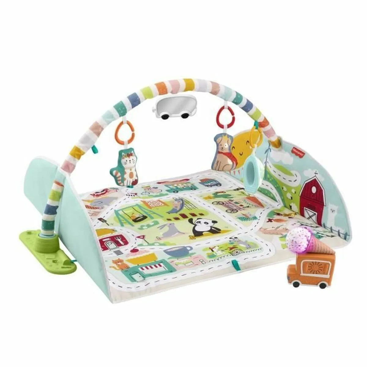 Koberec na Hranie Fisher Price Plastické - Dieťa činnosť a Zábava