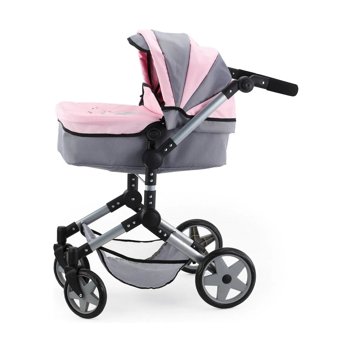 Kočík pre Bábiky Reig Pram Neo Pro Sivá 57 Cm - Kočíky