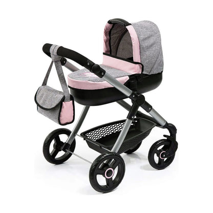 Kočík pre Bábiky Reig Stule Pram Sivá 63 Cm - Kočíky