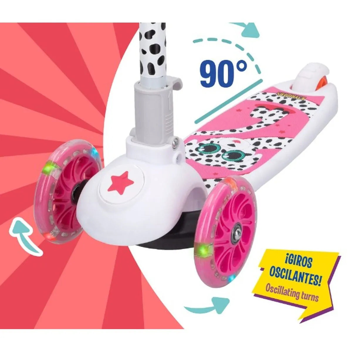 Kolobežka Scooter K3yriders Dotty 4 Kusov - Kolobežky