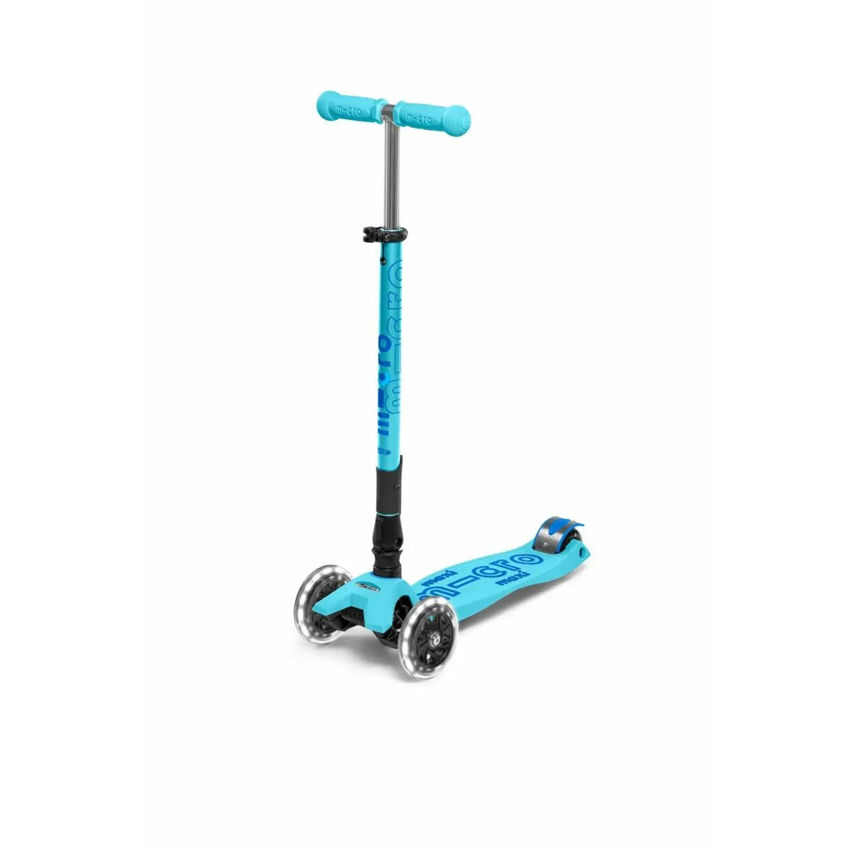 Kolobežka Scooter Micro Maxi Deluxe Led Modrá - Kolobežky - Micro-mobility