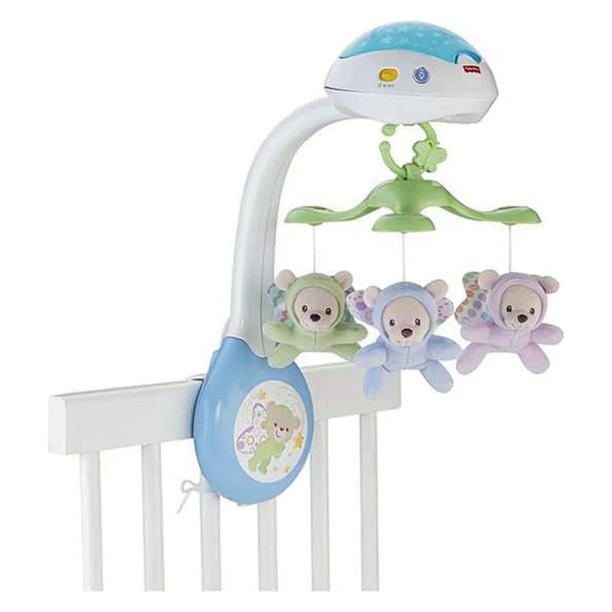 Kolotoč Nad Postieľku s Projektorom Fisher Price Mattel Cdn41 - Dieťa Spálňa