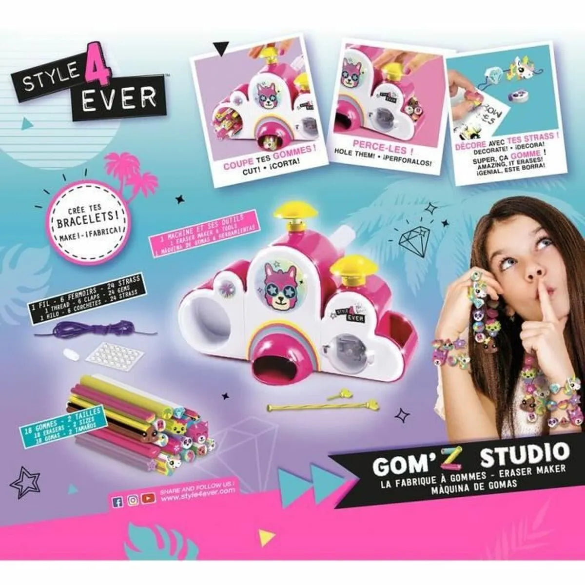 Koráliky Canal Toys Gom’z Studio - Kreatívne Hračky