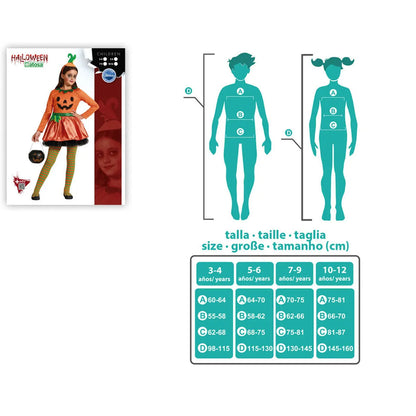 Kostým pre Deti 10–12 Rokov Tekvica - Hračky a Hry Kostýmy Príslušenstvo - Bb