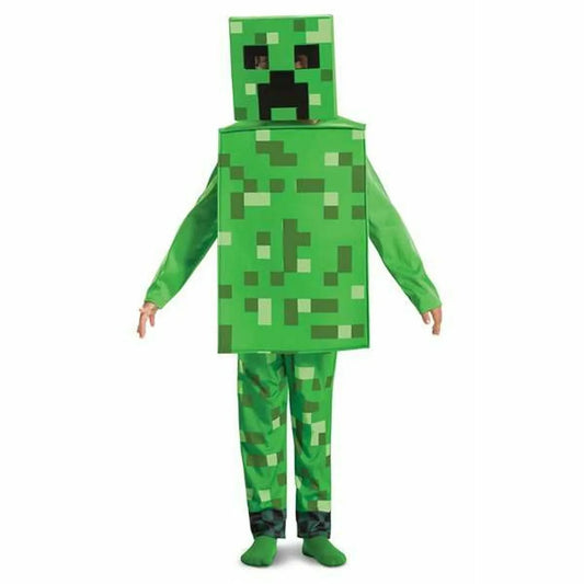 Kostým pre Deti Minecraft Creeper 3 Kusy Zelená - Hračky a Hry Kostýmy Príslušenstvo