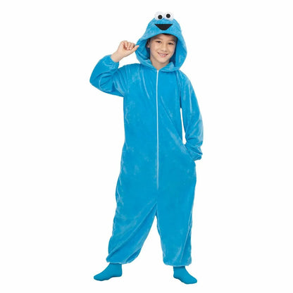 Kostým pre Deti my Other Me Cookie Monster Sesame Street Modrá - Hračky a Hry Kostýmy Príslušenstvo