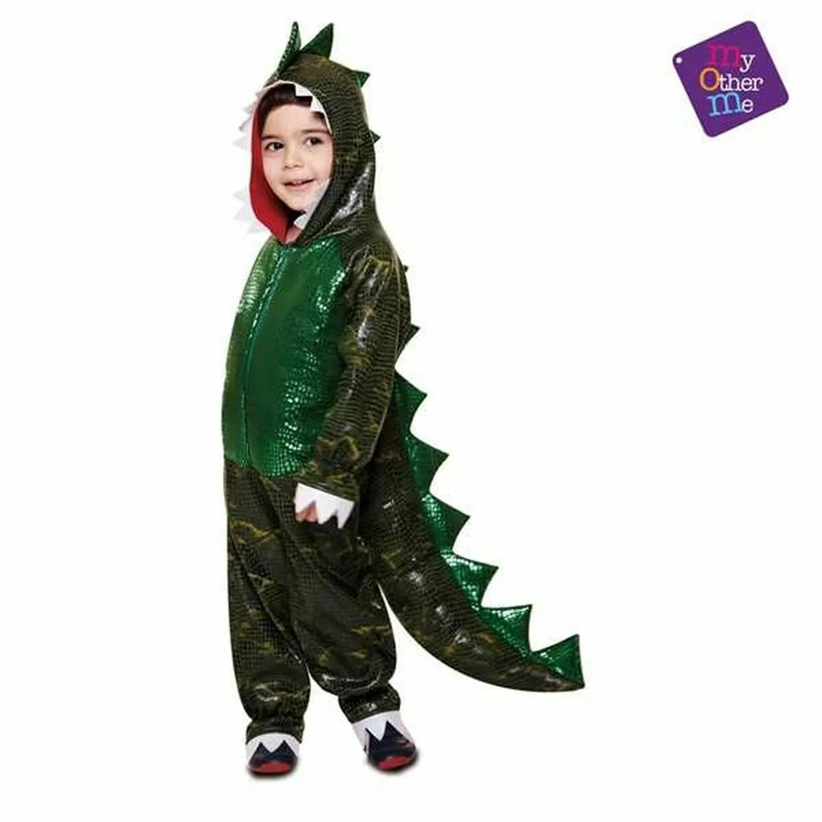 Kostým pre Deti my Other Me T-rex Zelená - Kostýmy