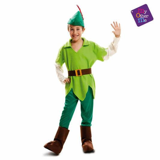 Kostým pre Deti my Other Me Zelená Peter Pan (5 Kusy) - Kostýmy