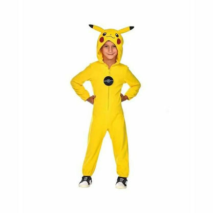 Kostým pre Deti Pokémon Pikachu žltá červená - Kostýmy