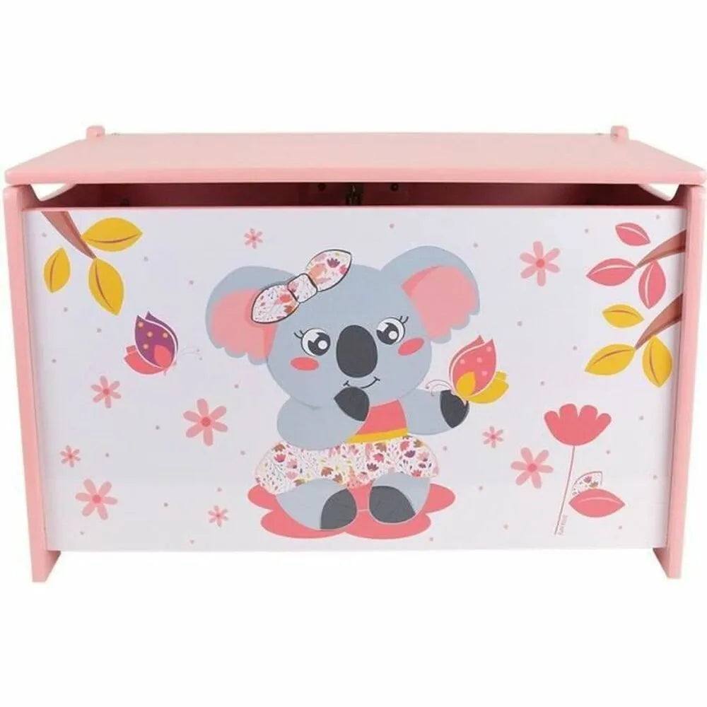 Kufor Fun House Cally Mimi Koala Ružová Drevo 40 x 58 36 Cm - Dieťa Spálňa