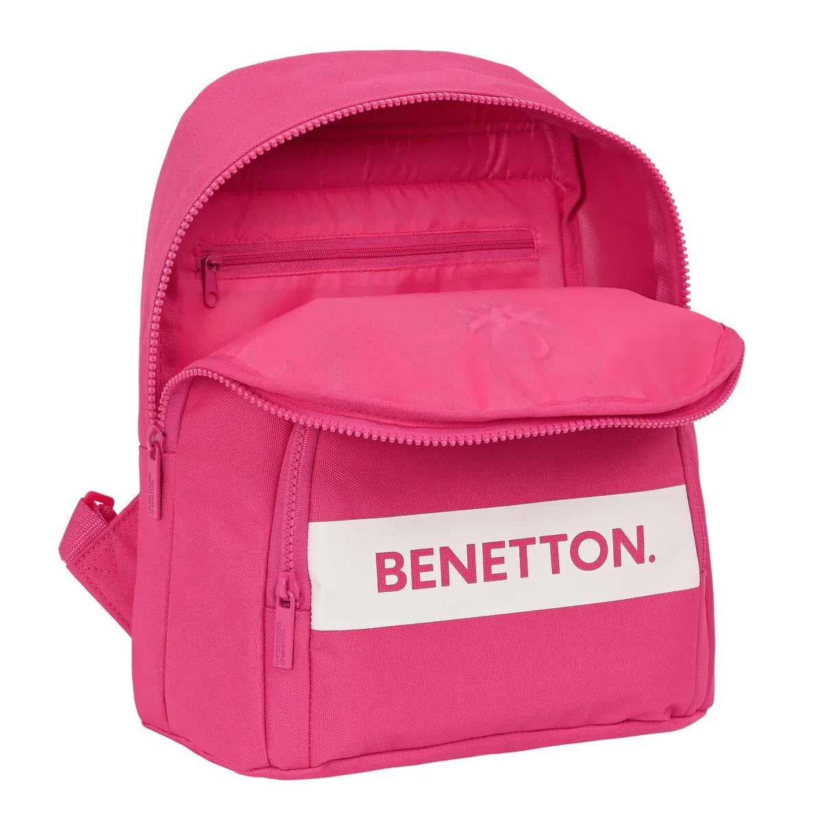 Ležérny Batoh Benetton Raspberry Fuchsiová 13 l - Batohy