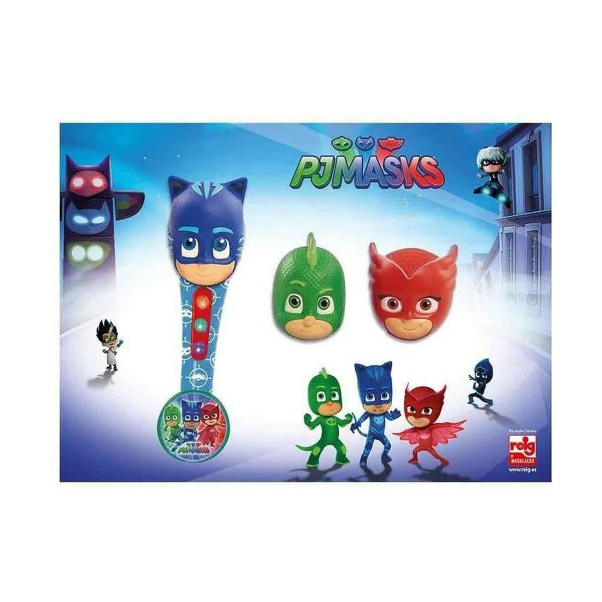 Mikrofón Reig Pj Masks 3 Farieb - Hračky a Hry Hudobné Nástroje pre Deti