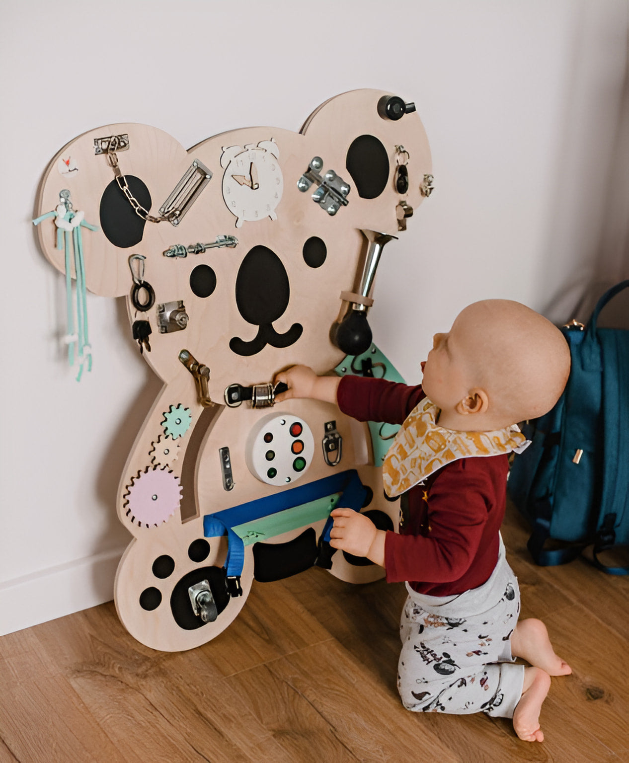 Montessori Tabuľa - Koala Henry - Foxy Family