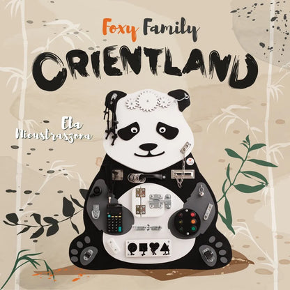 Montessori Tabuľa - Panda - Foxy Family