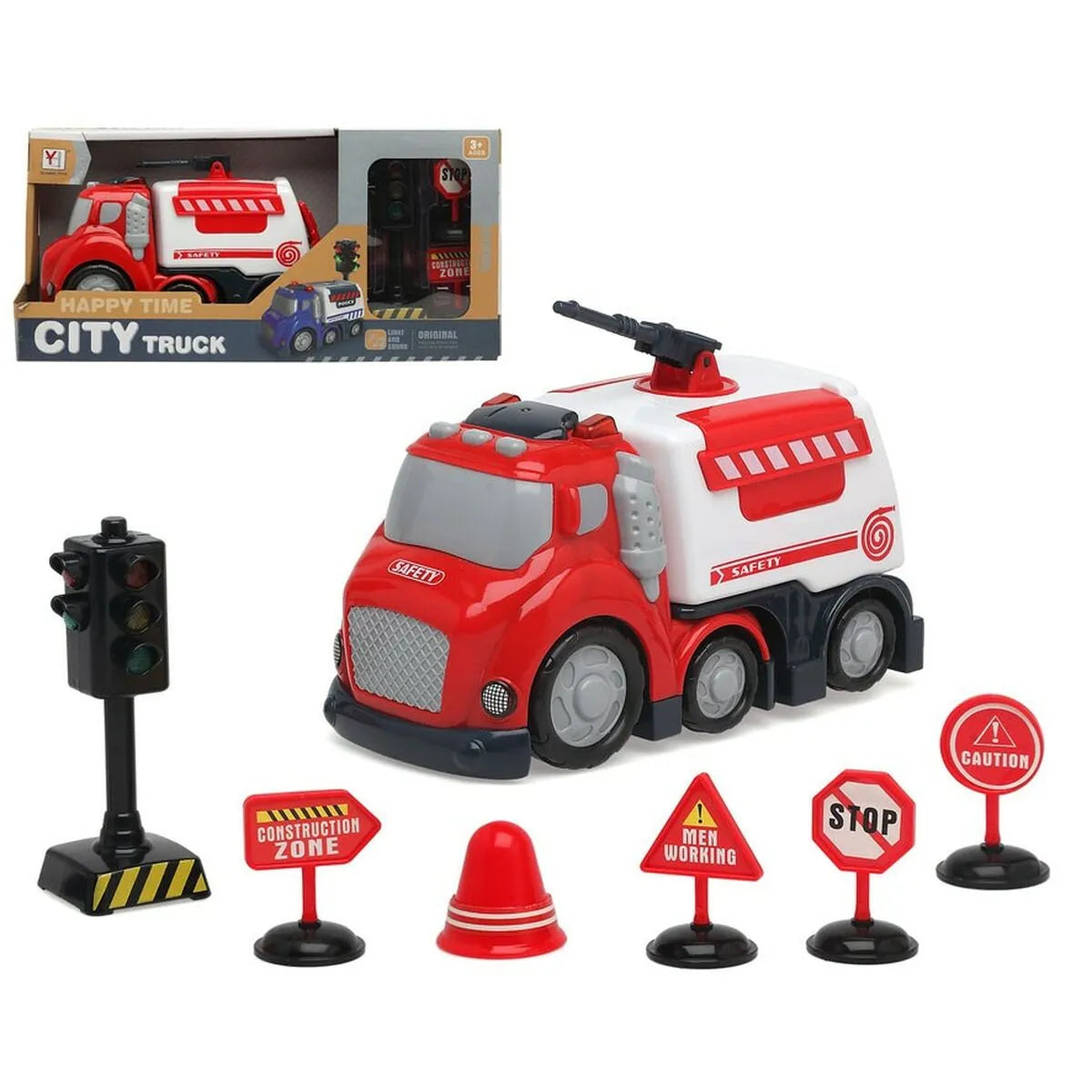 Nákladné Auto Happy Time City Fire Truck - Autá - Bb