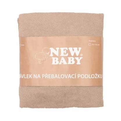 Návlek na Prebaľovaciu Podložku New Baby 50x70 Béžový - Prebaľovacie Podložky Návleky - New Baby