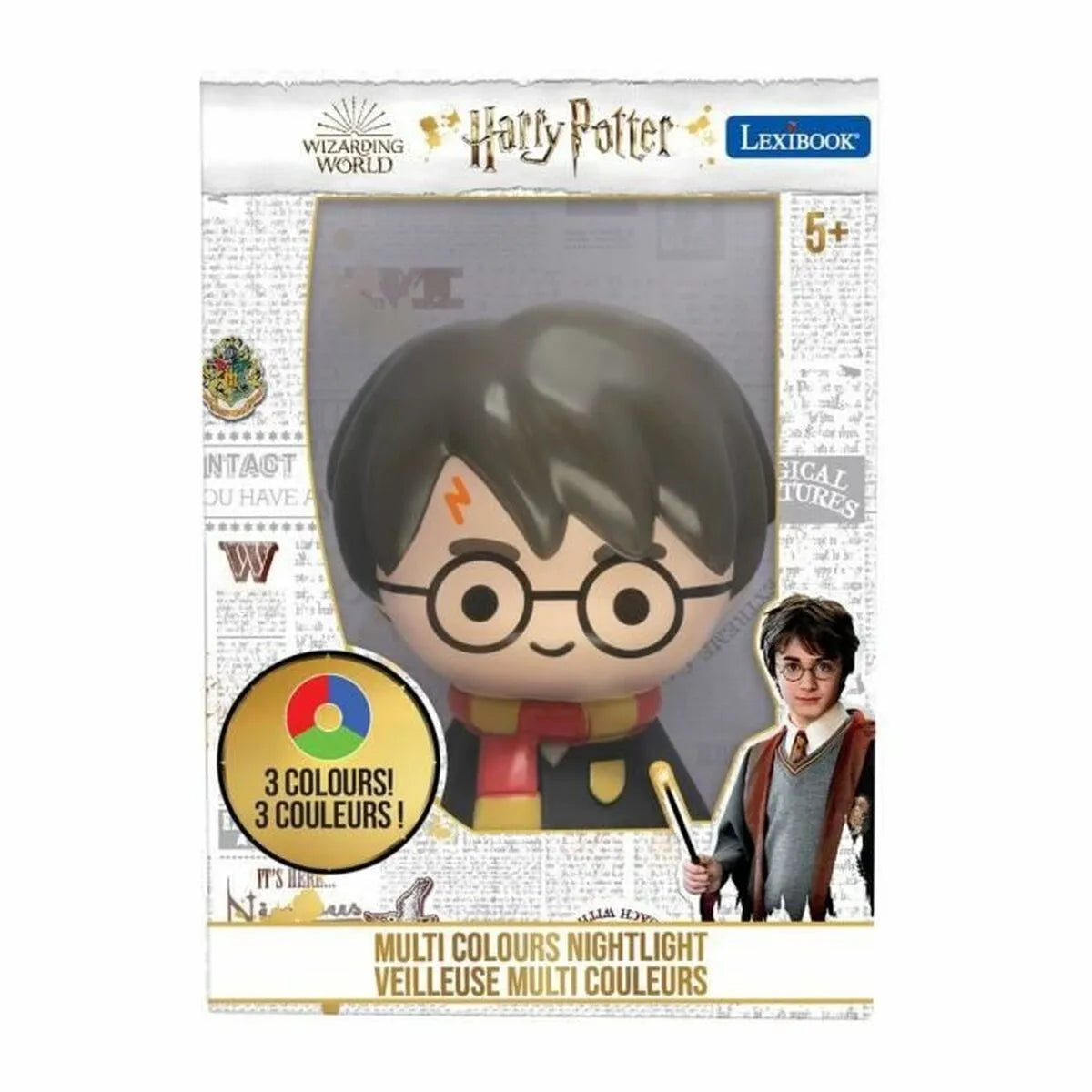 Nočná Lampička Lexibook Harry Potter 3d 13 Cm - Osvetlenie Vnútorné Osvetlenie