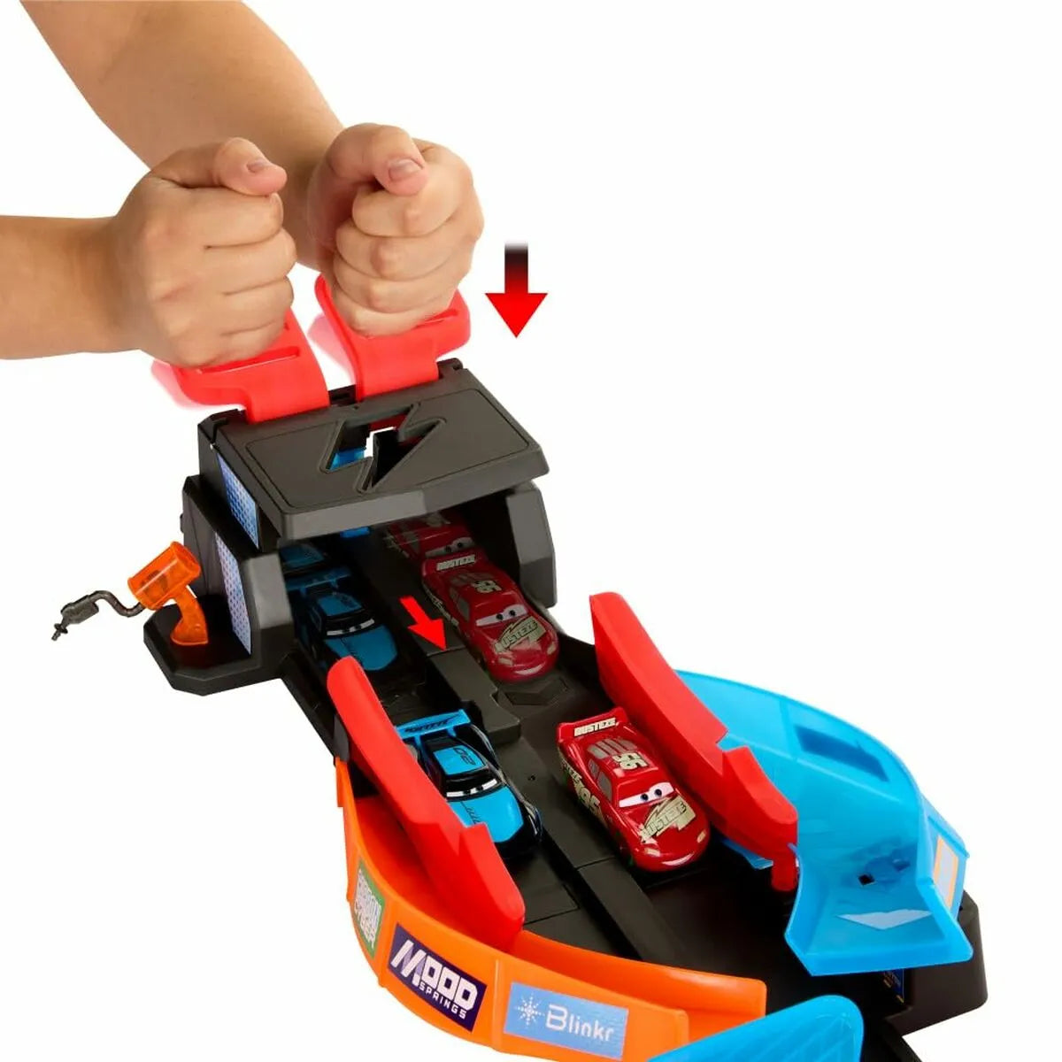 Odpaľovacia Dráha Mattel Glow Racers Svietiaci v Tme - Hračky a Hry Vozidlá