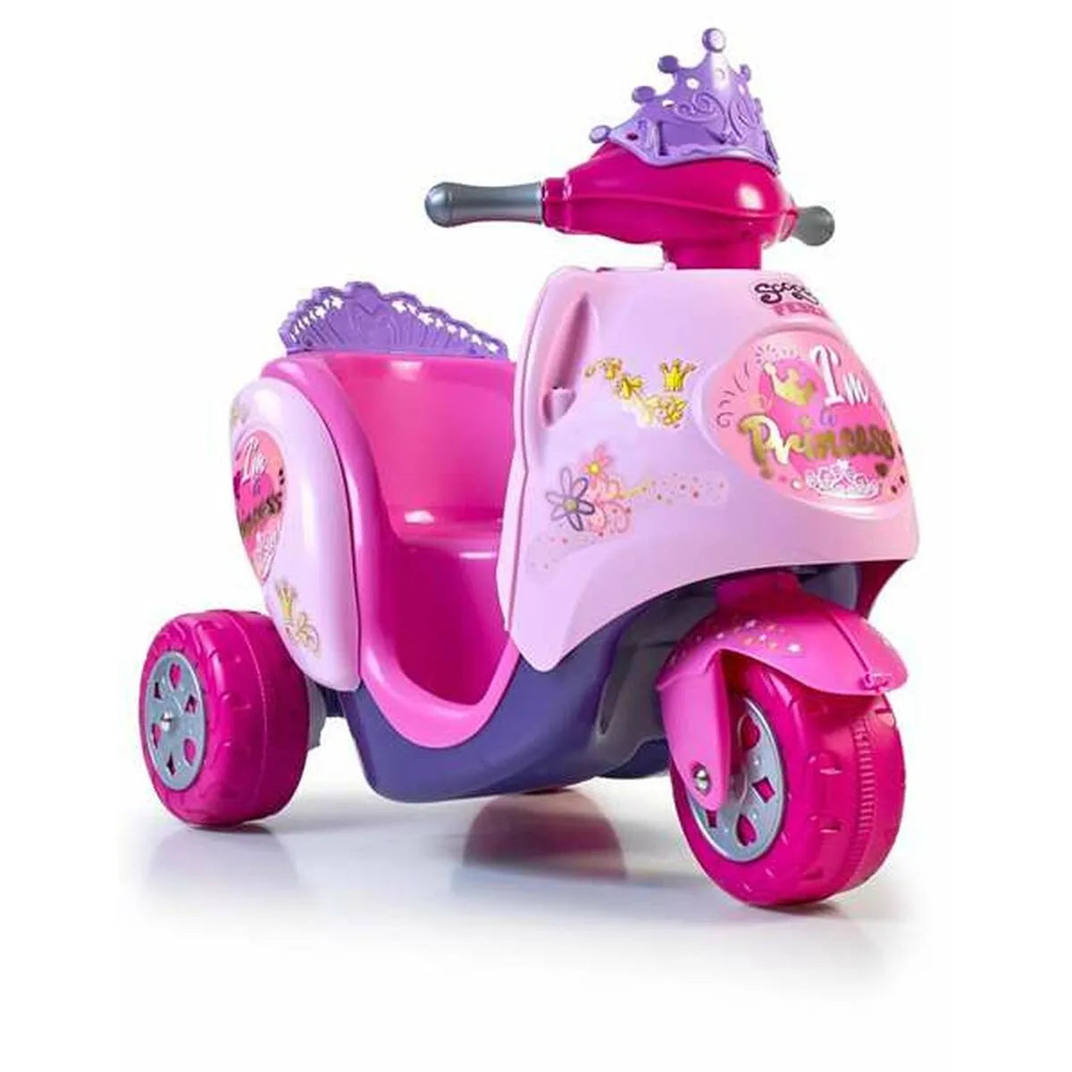 Odrážadlo Motorka Feber Scooty Little Princess Elektrický 6v 84 x 72 52 Cm - Hračky a Hry Outdoor športy