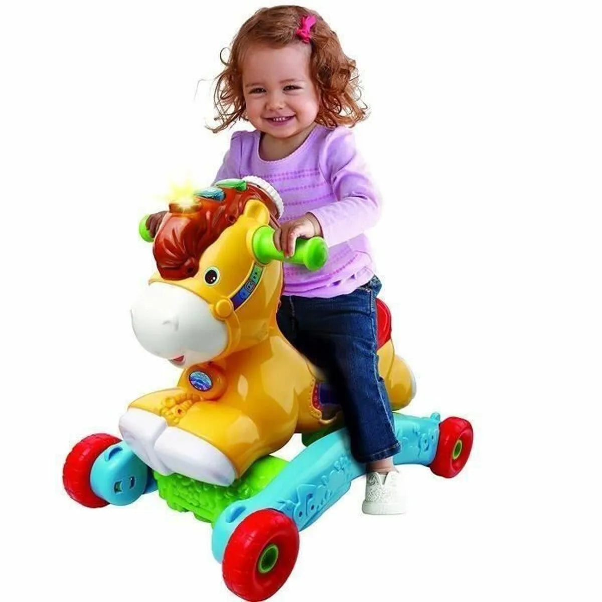 Odrážadlo Vtech P’tit Galop my Pony Basculo Hojdacia Stolička Muzikál + 1 Rok - Hračky a Hry Outdoor športy