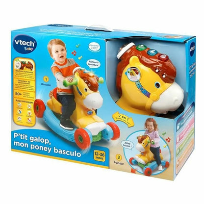 Odrážadlo Vtech P’tit Galop my Pony Basculo Hojdacia Stolička Muzikál + 1 Rok - Hračky a Hry Outdoor športy